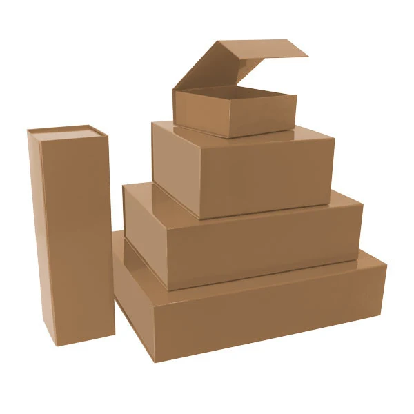 Magnetlådor 14x14,5x5,7cm Brun (25 st) [FP-VPD043]