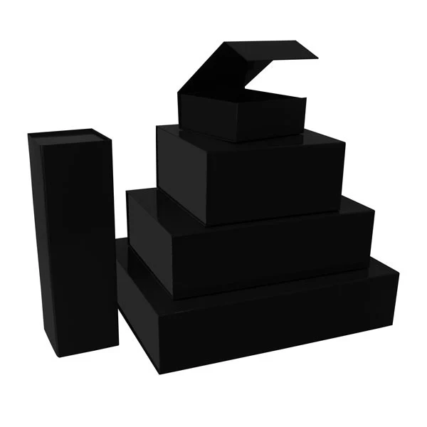 Magnetlådor 14x14,5x5,7cm Svart (25 st) [FP-VPD041]