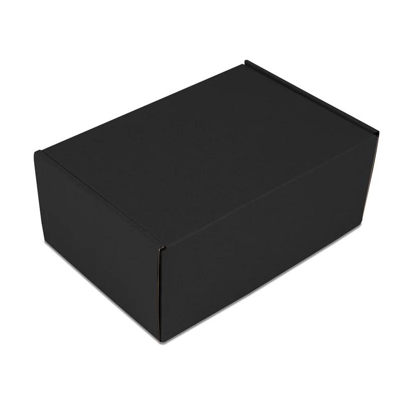 Brevlådor 22,5x15x9cm Svart (50 st) [FP-VPD103]