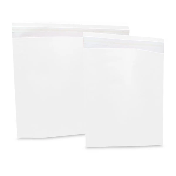 Pappersförsändelsepåsar 30x36+8cm vita (250 st) [FP-VZP001]