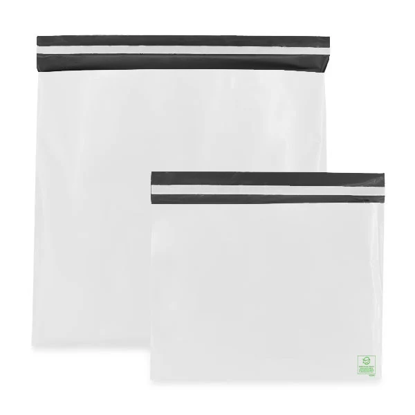Plastförsändelsepåsar 25x35 cm vita (250 st) [FP-VZQ045]
