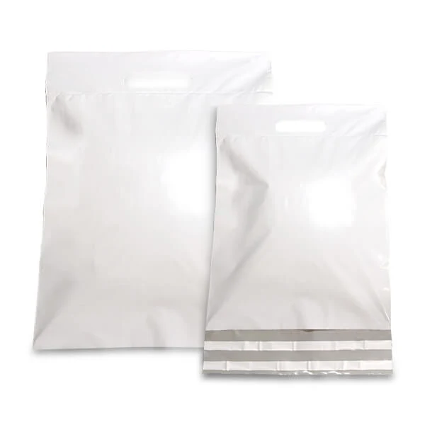Plastförsändelsepåsar 45x56+7cm vita (250 st) [FP-VZQ035]