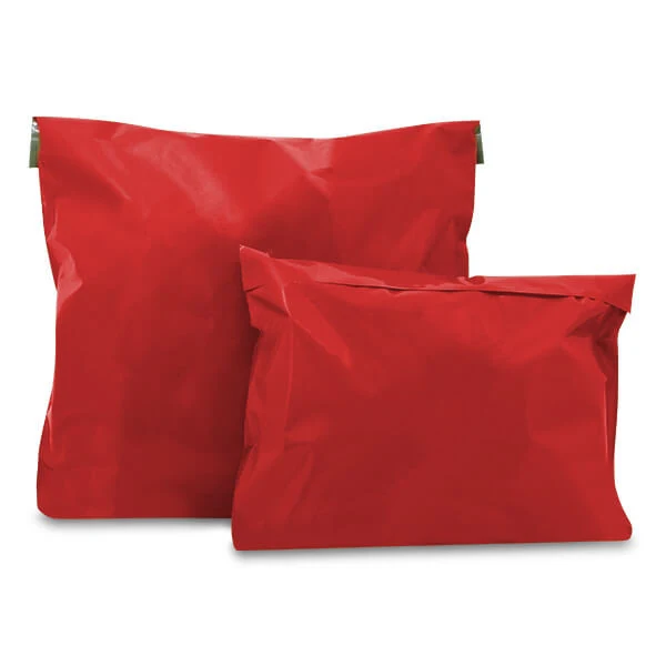Plastförsändelsepåsar 40x30 cm röd (250 st) [FP-VZQ015]