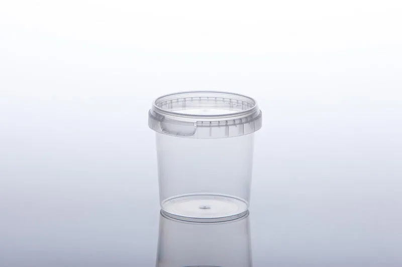 Förseglade burkar Ø 69x84,4mm rund PP transparent (1044 st) [RD-440064]