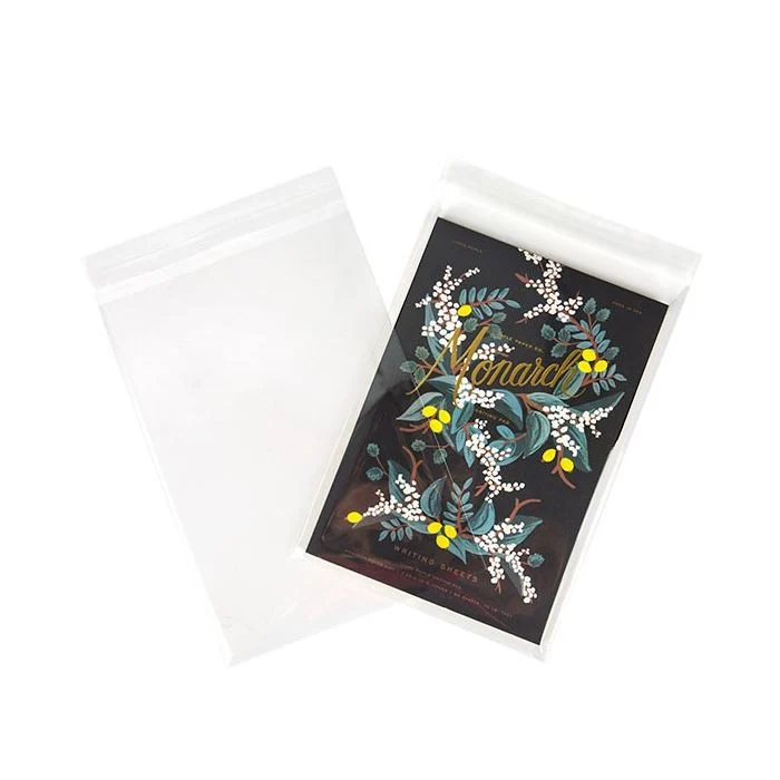 Plastpåsar 21.3x30.3cm Genomskinliga och återförslutningsbara (100 st) [KO-30159]