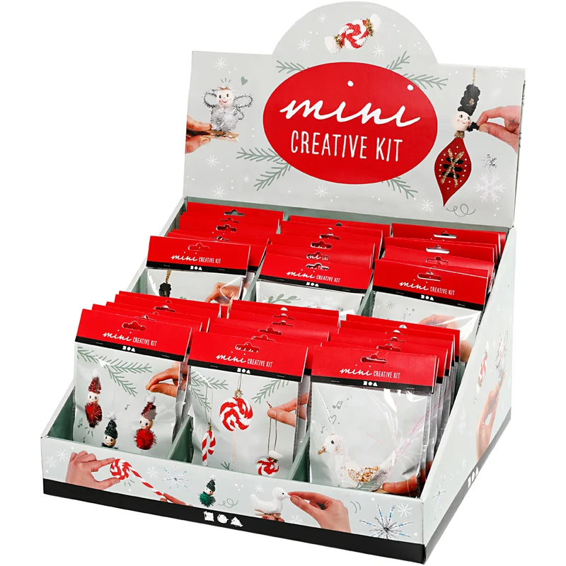 Bordsdisplay med Mini DIY Kit, H: 539 mm, B: 460 mm, 42 enhet/ 1 förp. [HOB-977359]