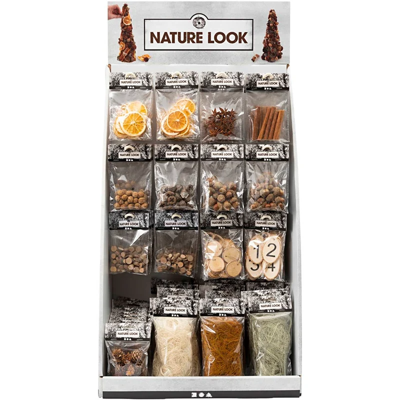 Bordsdisplay - Naturartiklar, H: 7400 mm, B: 4400 mm, 120 enhet/ 1 förp. [HOB-93300]