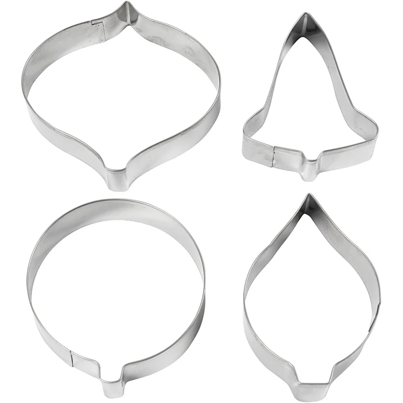 Utsticksform, klocka, kula, droppe, prisma, H: 8 cm, 4 st./ 1 förp. [HOB-782887]
