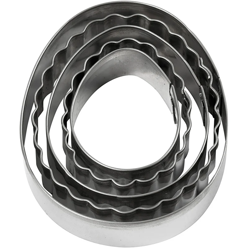 Utsticksform, ägg, stl. 8 cm, 5 st./ 1 förp. [HOB-782884]