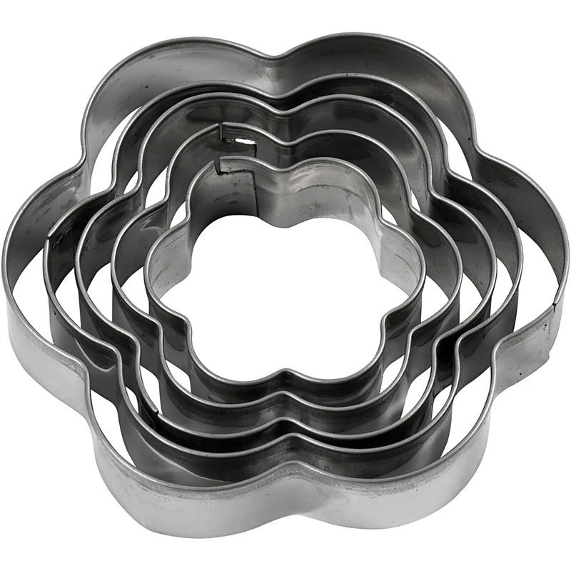 Utsticksform, blomma, stl. 8 cm, 5 st./ 1 förp. [HOB-782880]