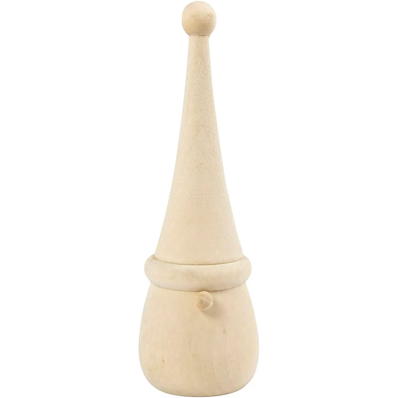 Skandinavisk tomtenisse, H: 16 cm, Dia. 6 cm, 1 st. [HOB-58051]