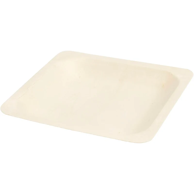 Tallrikar, H: 2 cm, stl. 14x14 cm, 12 st./ 1 förp. [HOB-56940]