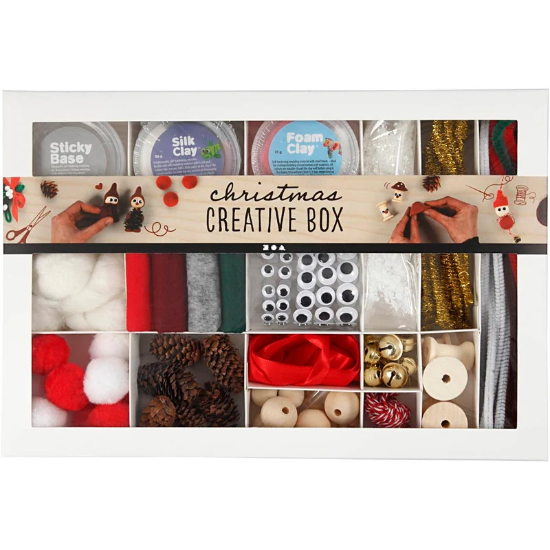 Kreativ Ask, Traditionell jul, 1 set [HOB-54452]