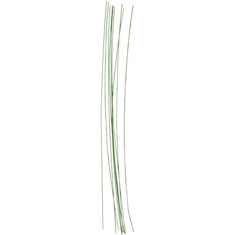 Blomstjälkar, L: 30 cm, Dia. 0,6 mm, grön, 20 st./ 1 förp. [HOB-610350]