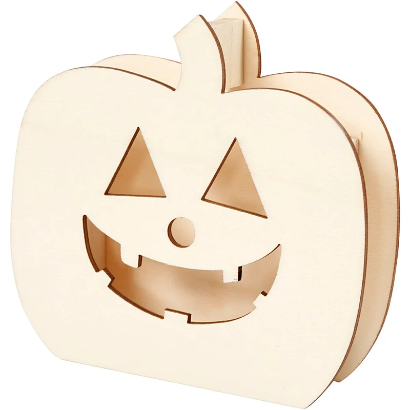 Halloweenfigur, Pumpahuvud, H: 13 cm, D: 3 cm, B: 13,5 cm, 1 st. [HOB-54416]