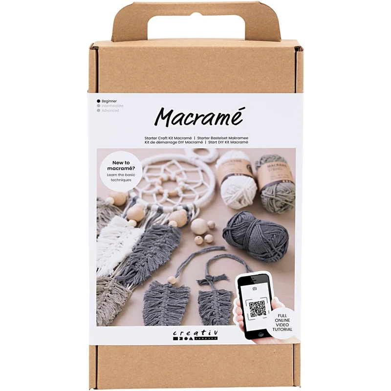 Start DIY Kit Makramé, 1 förp. [HOB-41477]