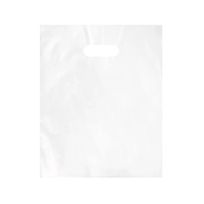 Handle Bag Frosted 2.25 Mil, 20% Recycled Content 30,5x38,1cm (100 Pieces) [H1215FT1R]