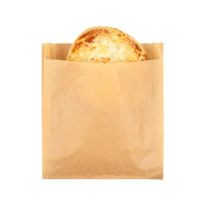 Fettsäkra påsar Kraft 15,2x2,9x16,5cm (100 st) [GPB5K]