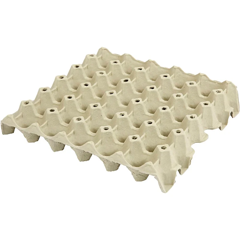 Äggkartong, H: 4 cm, stl. 29x29 cm, 20 st./ 1 förp. [HOB-23309]