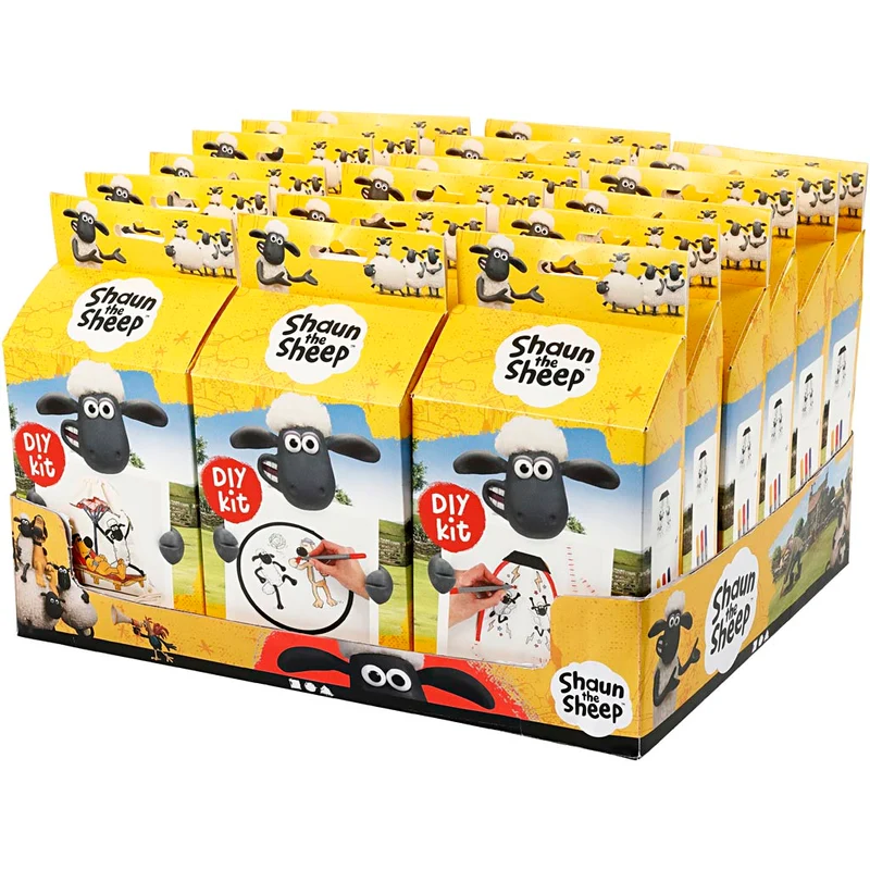 Bordsdisplay med materialset, 18 set/ 1 förp. [HOB-100795]