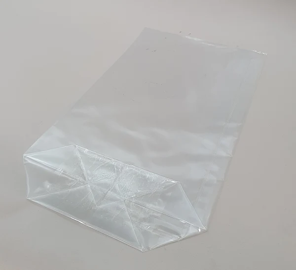 Väskor med korsbotten, klara 180x72x300mm (100 st) [CBB1830]