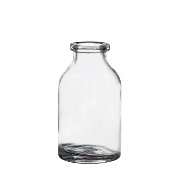 Glasflaska mini 20ml 6cm hög Ø 3 cm (bricka med 50 st) [IFS-28062]