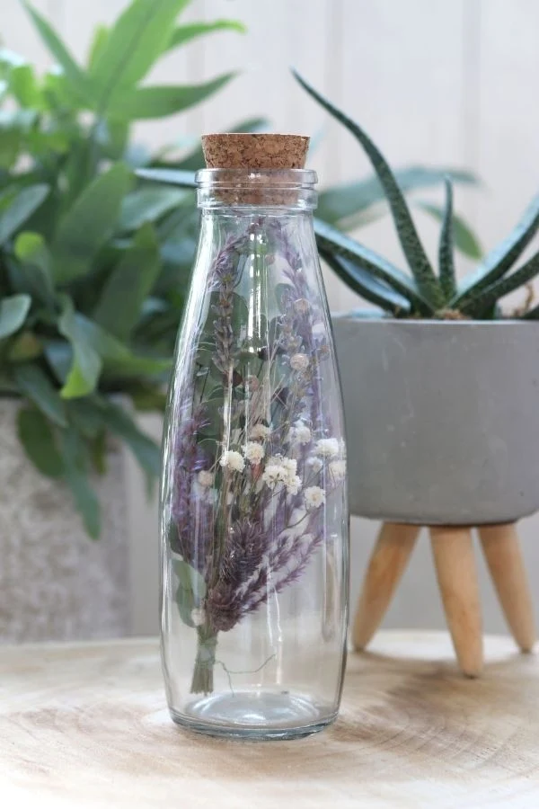 Glasmjölkflaska 500ml 21cm hög Ø 7cm (bricka med 12 st) [IFS-129192]