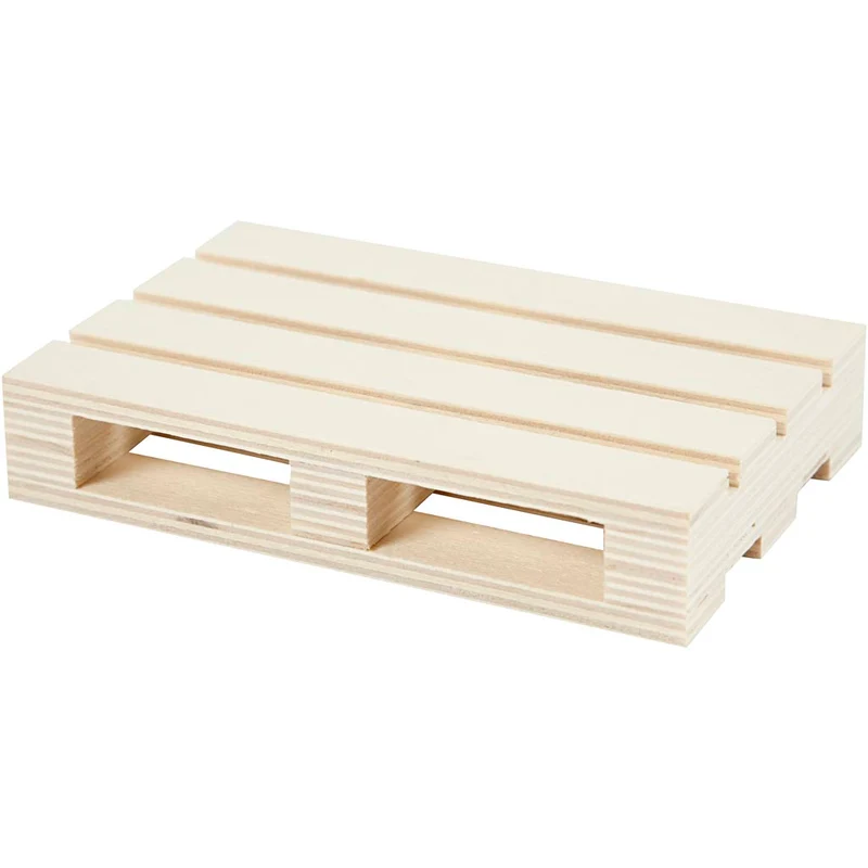 Minipall, H: 2,5 cm, L: 12 cm, B: 8 cm, 1 st. [HOB-57960]