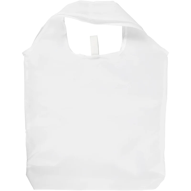Shopping bag, stl. 37x37 cm, vit, 1 st. [HOB-474372]