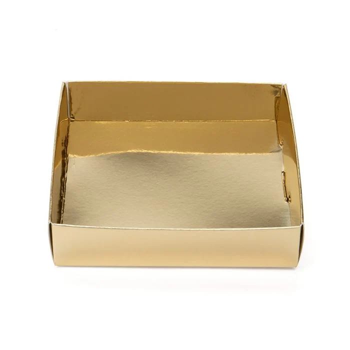 Shimmer Gold Paper Box Bottom 10,5 x 2,5 x 11 cm (25 st) [SG99]