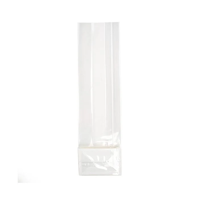 Plattbottenfickor med pappersinsats, 7 x 5 x 25,5 cm (50 st) [PFGPB17]