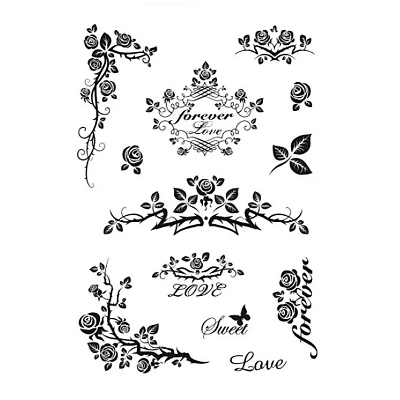 Clear Stamps, för evigt, ark 11x15,5 cm, 1 ark [HOB-240019]