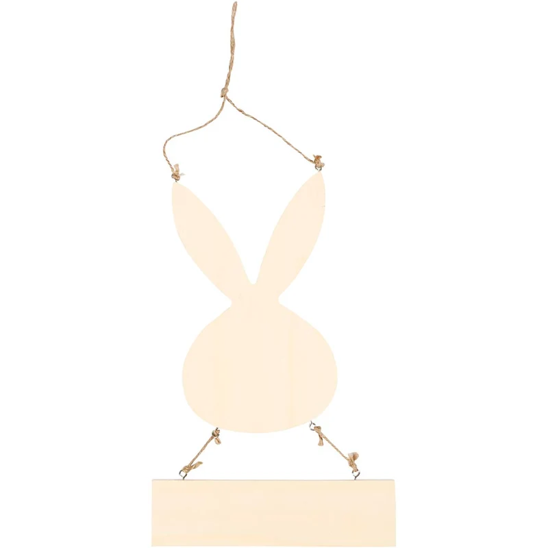 Hare med skylt, H: 29,5 cm, B: 19,2 cm, 1 st. [HOB-56908]