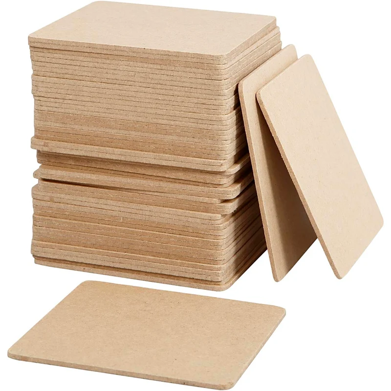 Platta, stl. 10x10 cm, tjocklek 3 mm, 50 st./ 1 förp. [HOB-55761]