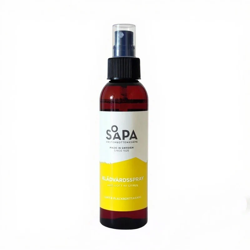 Klädvårdsspray – Lukt och fläckborttagare, 150 ml – Doft av citrus