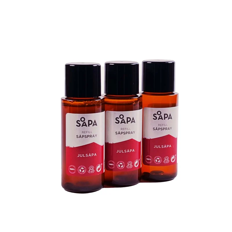 Refill Till Jul-Såpspray, Allrengöring 3-pack
