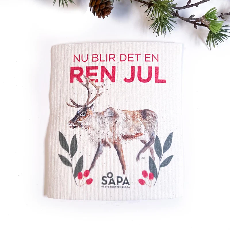 Jultrasa, designad av Sara Idenfors
