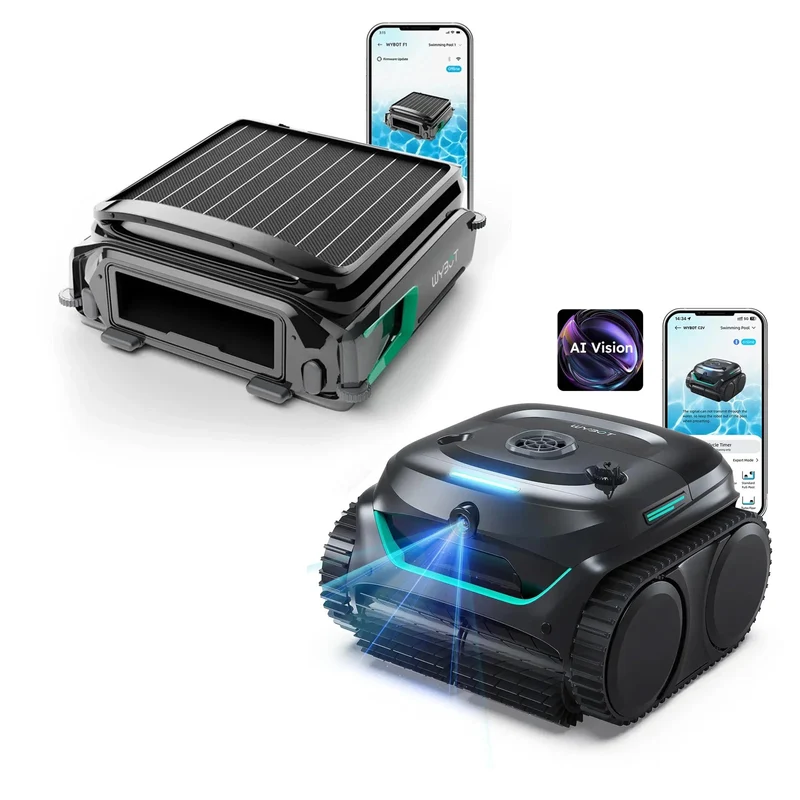AI Vision + Skimmer All-Around Cleaning, Redefining Smart Pool Care