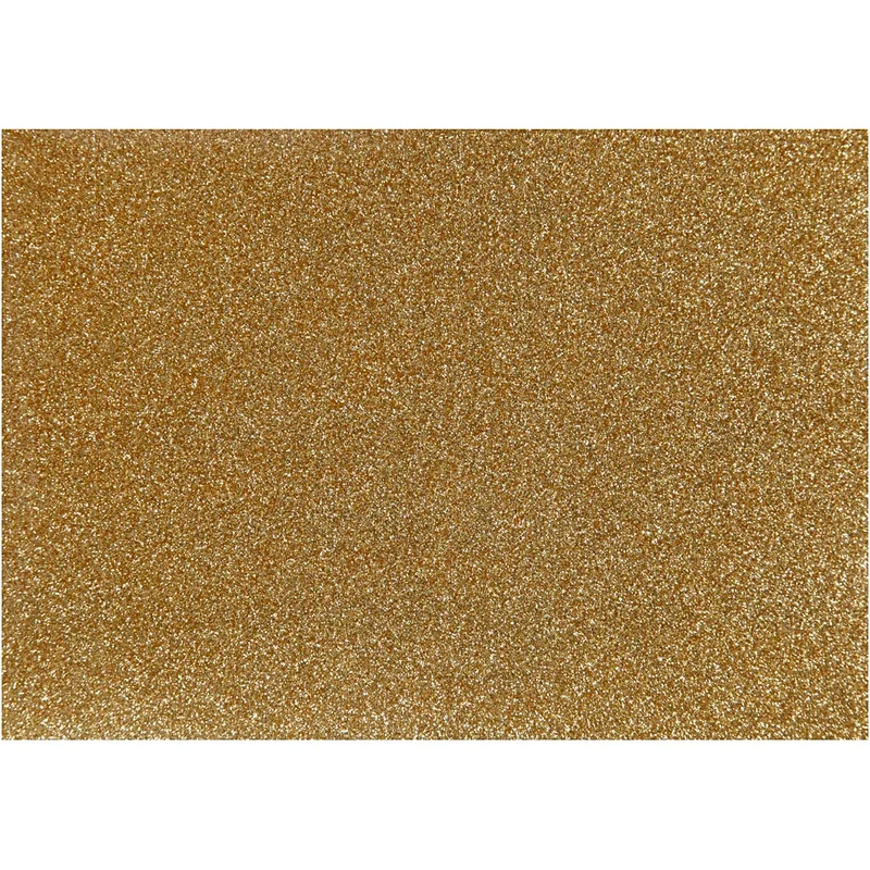 Stryktyg, A5, ark 148x210 mm, glitter, guld, 1 ark [HOB-44325]