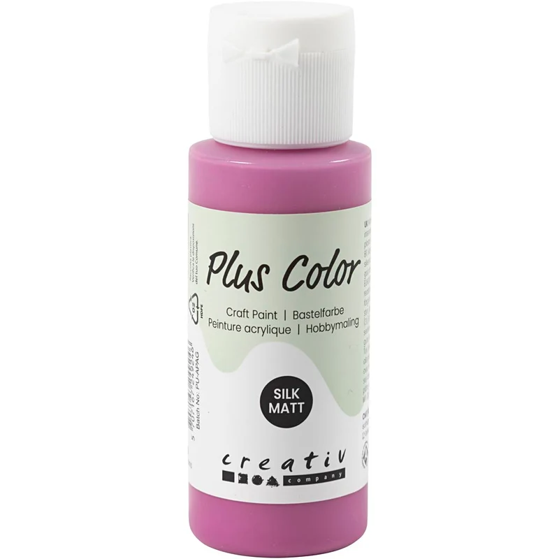Plus Color Hobbyfärg, red plum, 60 ml/ 1 flaska [HOB-39680]