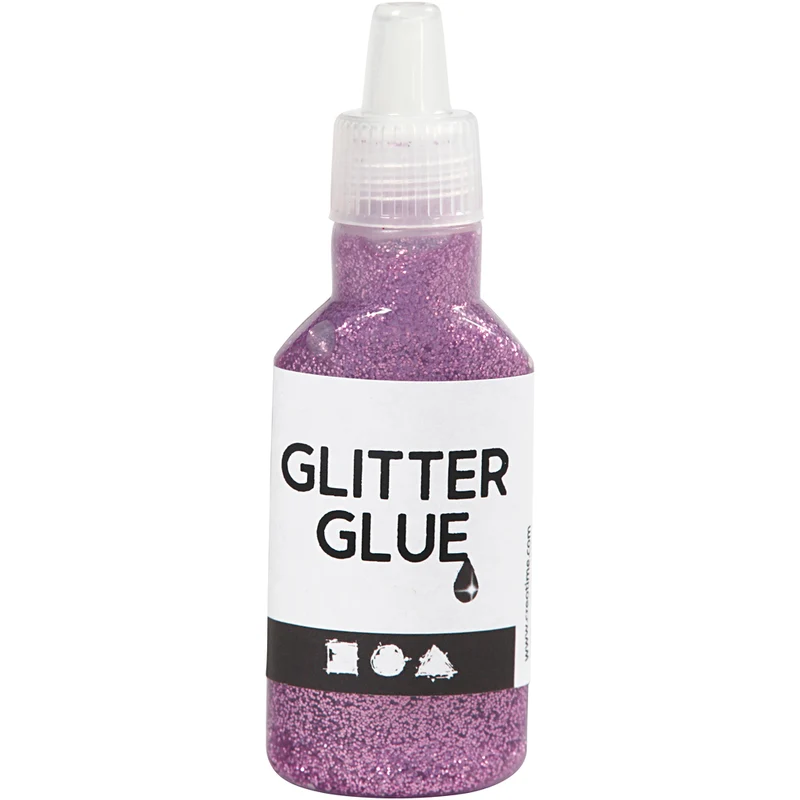 Glitterlim, lila, 25 ml/ 1 flaska [HOB-318270]