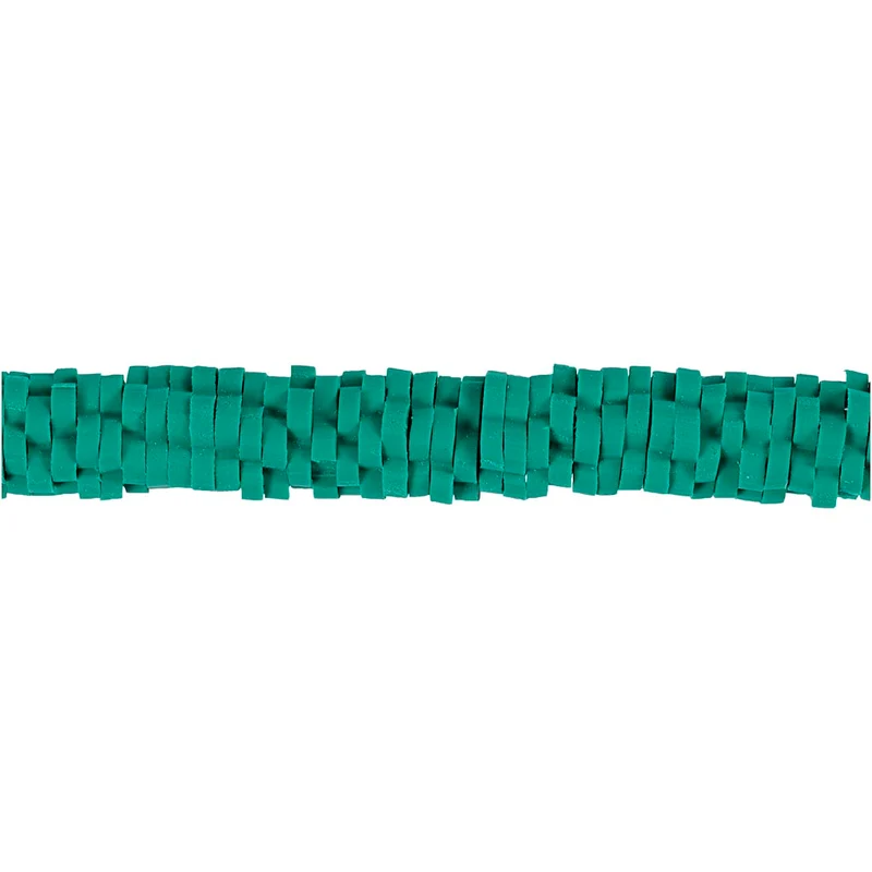 Lerpärlor, Dia. 5-6 mm, Hålstl. 2 mm, turkos, 145 st./ 1 förp. [HOB-61003]