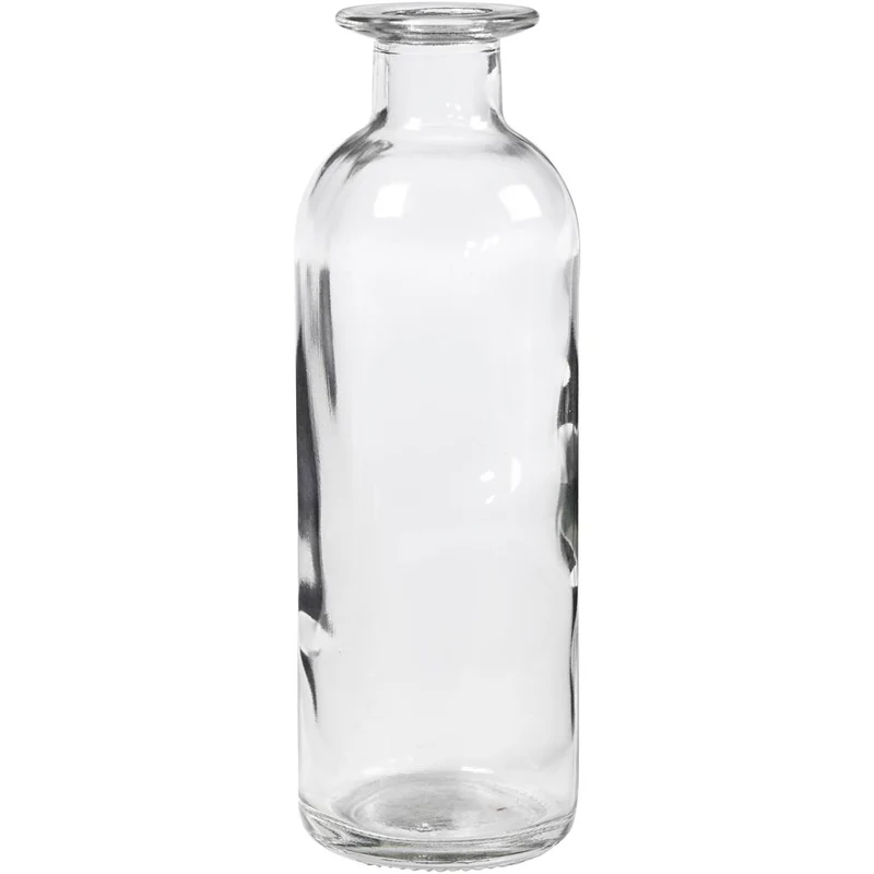 Flaska, H: 16 cm, Dia. 5,5 cm, 235 ml, 6 st./ 1 förp. [HOB-55874]