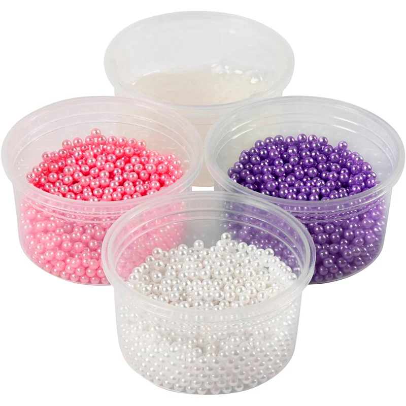 Pearl Clay®, mixade färger, 3x25+38 g, 1 set [HOB-78715]