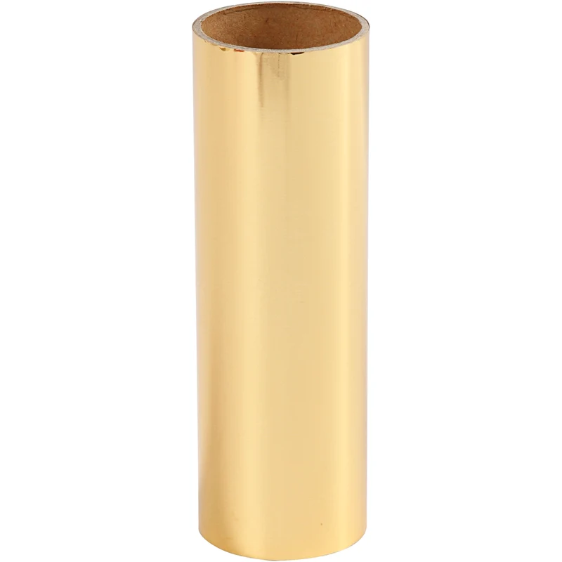 Dekorationsfolie, B: 15,5 cm, tjocklek 0,02 mm, guld, 50 cm/ 1 rl. [HOB-283561]