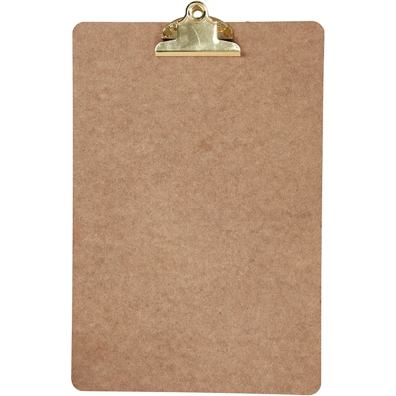 Clipboard/ritunderlag, A4, stl. 23x34x0,3 cm, 1 st. [HOB-265870]