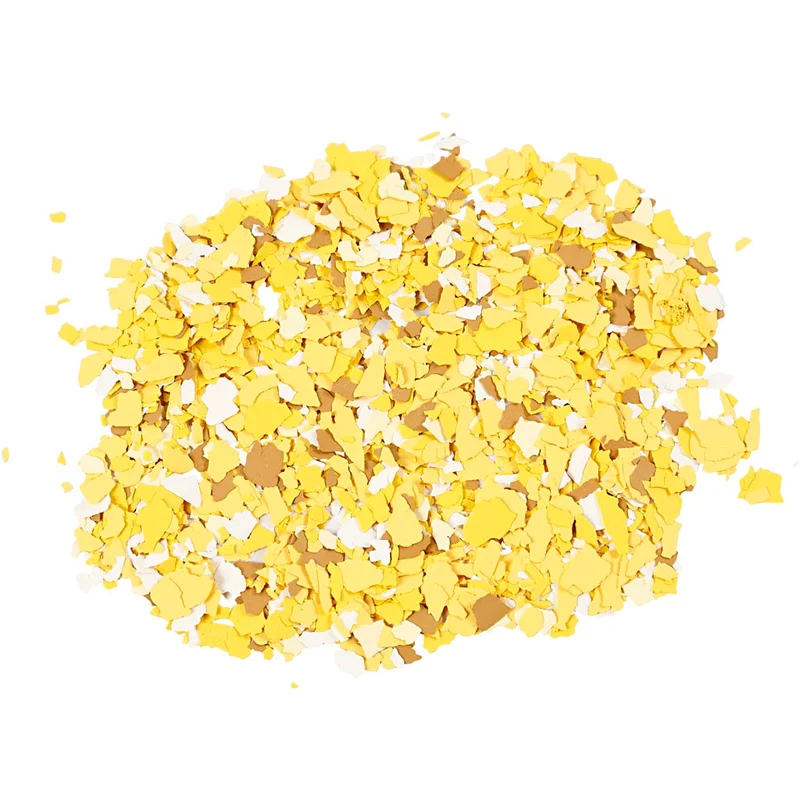 Terrazzo Flakes, gul, 90 g/ 1 burk [HOB-24592]