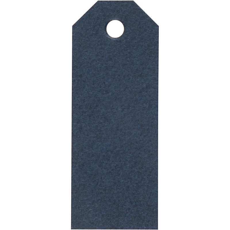 Manillamärken, stl. 3x8 cm, 220 g, blå, 20 st./ 1 förp. [HOB-234014]