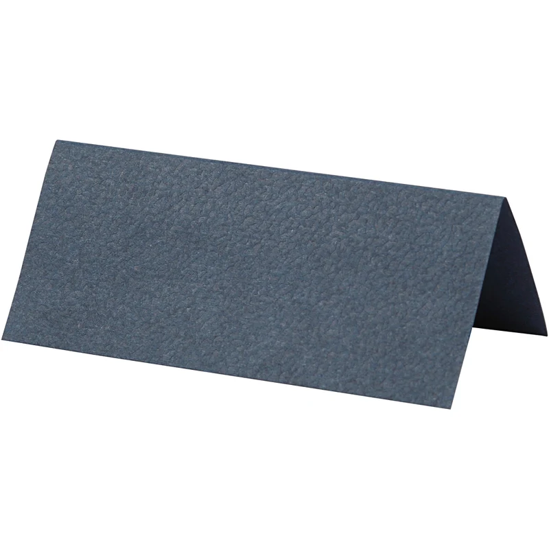 Placeringskort, stl. 9x4 cm, 220 g, blå, 20 st./ 1 förp. [HOB-228714]