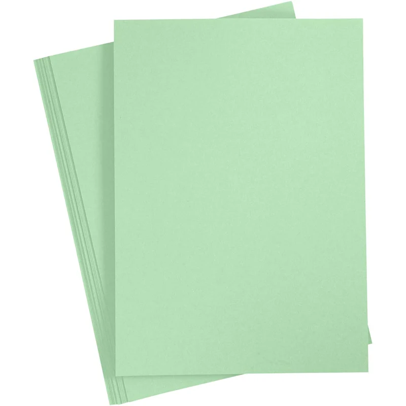 Papper, A4, ark 210x297 mm, 80 g, ljusgrön, 20 st./ 1 förp. [HOB-218028]